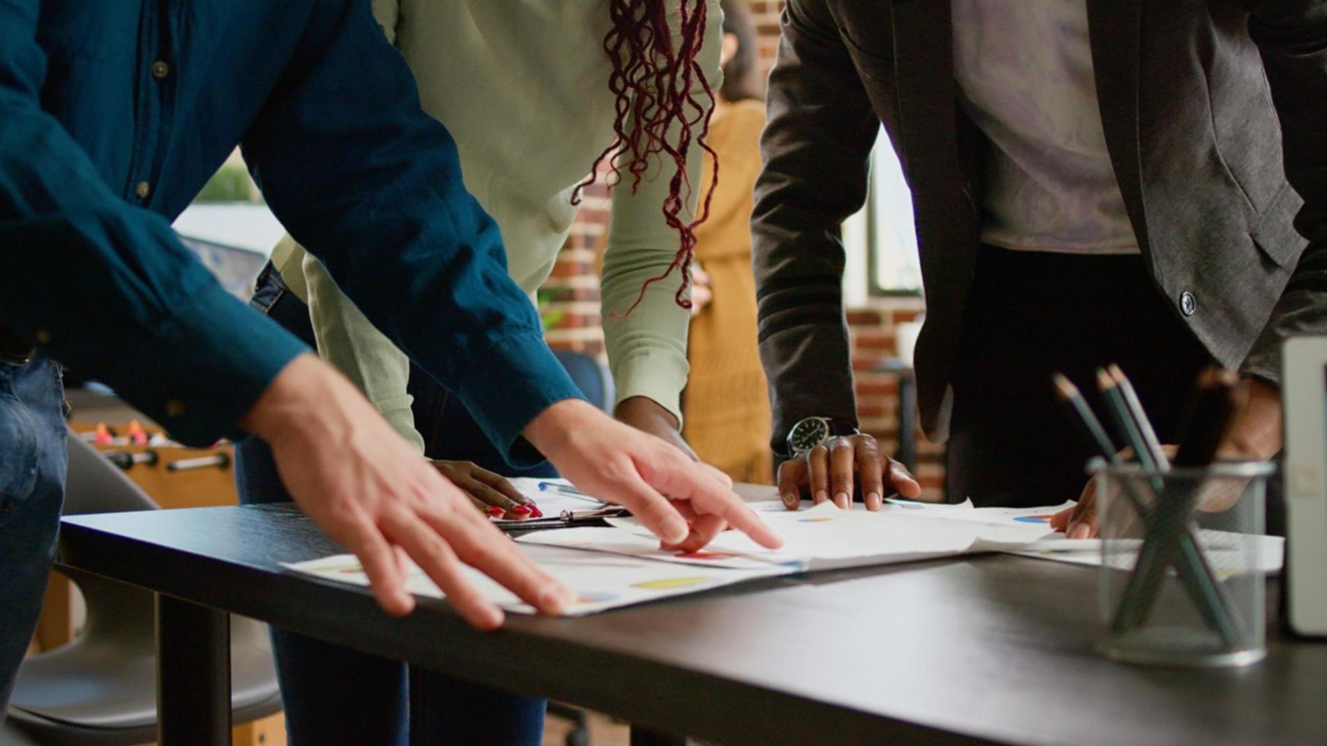 Interfață platformă webinar cu grafice financiare interactive